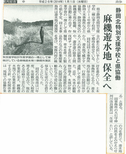 静岡新聞1月1日